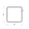 Vierkantrohr 80x80x6_2