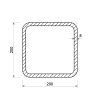 Vierkantrohr 200x200x8_2