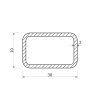 Rechteckrohr 30x10x2_2