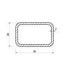Rechteckrohr 30x25x2_2