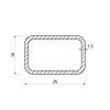 Rechteckrohr 25x10x1,5_2