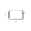Rechteckrohr 50x15x2_2