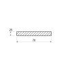 Flachstahl kaltgezogen 70x25 mm_2