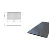 Riffelblech 1x2 m, Stärke 3 mm