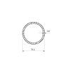 Nahtloses glattes Stahlrohr 76,1 x 3,6 mm_2