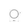 Nahtloses glattes Stahlrohr 60,3 x 8 mm_2