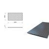 Riffelblech 1x2 m, Stärke 8 mm