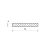 Flachstahl kaltgezogen 50x8 mm_2