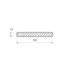 Flachstahl kaltgezogen 100x15 mm_2