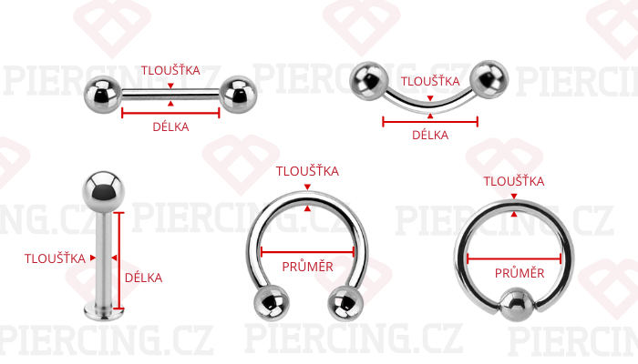 Jak změřit piercing