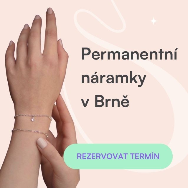Permanentní náramky Brno
