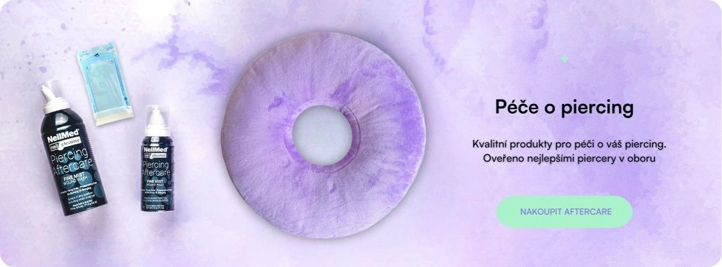Péče o piercing