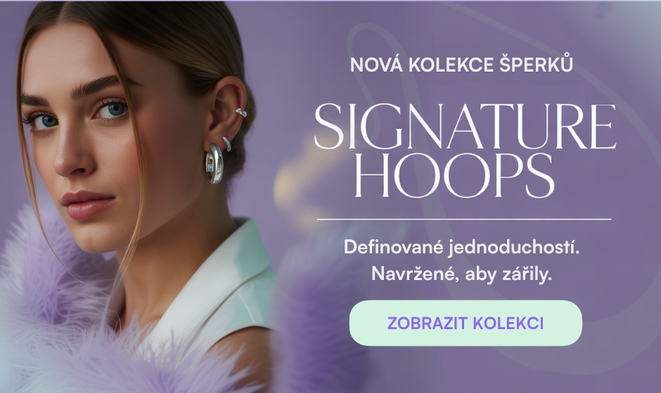 Nová kolekce šperků Signature hoops