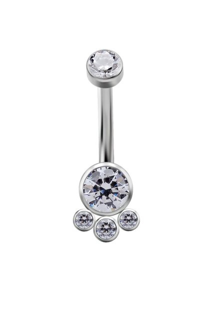 devilheart piercing do pupíku č 4