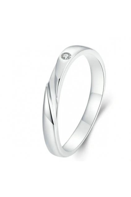 BAMOER 925 Sterling Silver Simple Sparkling Band Ring Minimalist Stackable Ring for Women with Clear Cubic.jpg (kopie)