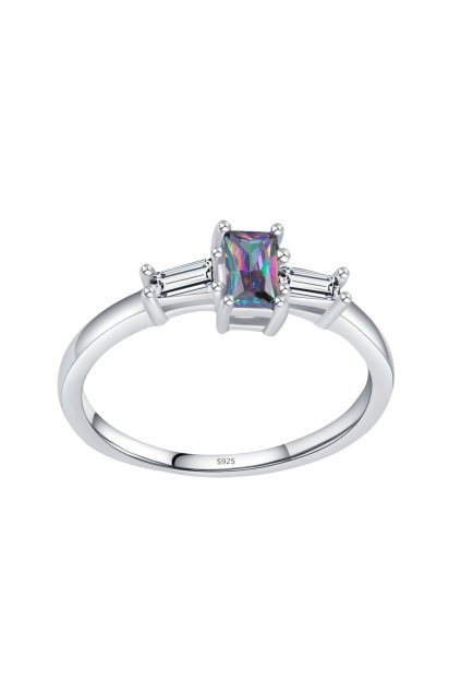 Stříbrný prsten Aurora spark