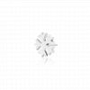 junipurr 14k white gold Gold Snowflake Glossy decorative end JJ0003 WG 45 1080x