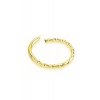 Segmentový kroužek s otevíráním ze 14kt zlata 585/1000 spirálový