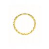 Segmentový kroužek s otevíráním ze 14kt zlata 585/1000 spirálový