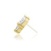 junipurr 14k yellow gold Aman White CZ decorative end JJ2479 YG 90 1080x
