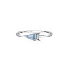 Stříbrný prsten Azure Clarity