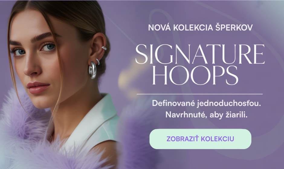 Nová kolekcia šperkov Signature Hoops