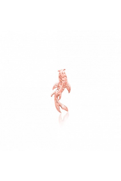 KOI 14kt růžové zlato - koncovka piercingu