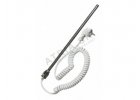 Electric heating rod with thermostat