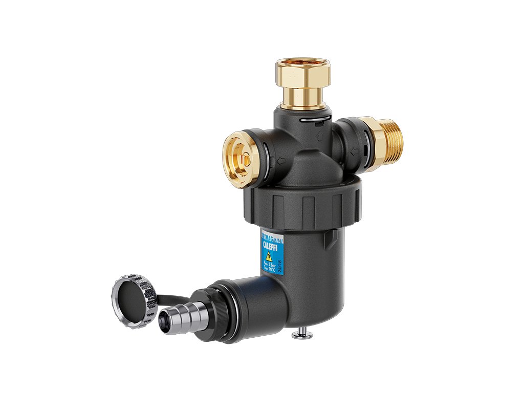 246761 1 dirtmagmini odlucovaci filter s magnetom na instalaciu pod kotol 3 4 m x 3 4 f