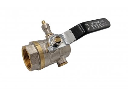 137151 water ball valve tytan with choke and vent valve 3 4