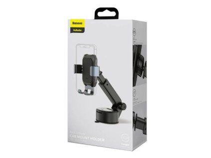 1423362 baseus car mount tank gravity phone holder with suction base tarnish black suyl tk01