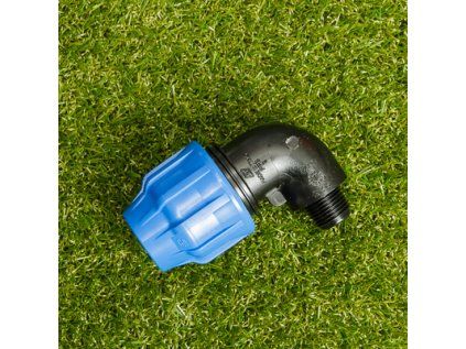 Fiting Plastica Alfa PP koleno Ø25mm - 1/2" VOZ