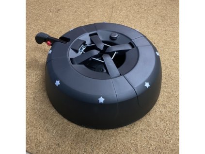 356849 fhs stojan na stromcek do 300cm 37cm 3l vody antracitovy