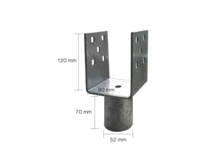 426096 ozy nadstavec na zemne skrutky u 90x90x120x52mm