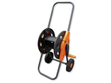 939891 bradas vozik na 1 2 zahradnu hadicu 45m cierno oranzovy