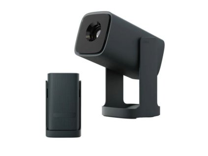 1412244 wanbo projector cube 1 720p android 11 350 ansi gimbal dark green eu