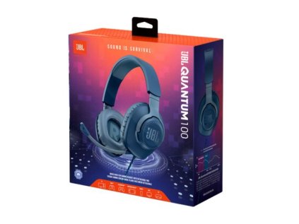 1443783 jbl quantum 100 wired on ear gaming headphones with mic blue eu