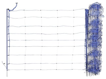 sit pro elektricky ohradnik pro ovce kozy kerbl 27388 ovinet maxi 122cm x 50m 1 hrot bilomodra