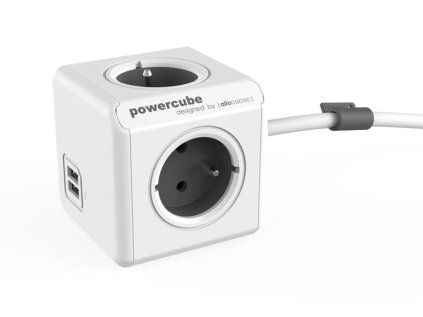 1556260 powercube extended usb grey 3m