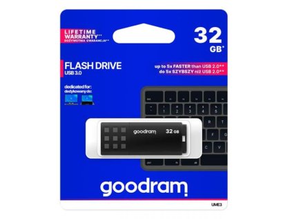 1467876 flash disk goodram usb 3 0 32gb bielo cierny