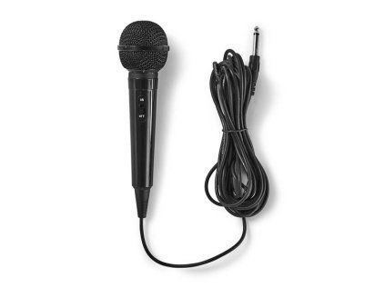 955872 mikrofon drotovy nedis mpwd01bk