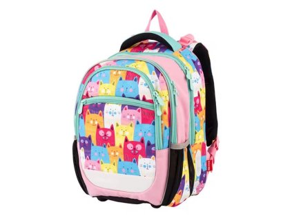 436357 batoh skolsky junior stil kittens