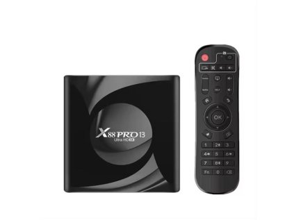 957813 multimedialne centrum x88 pre android tv box 4k