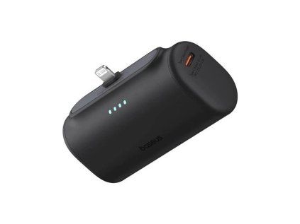 960753 powerbank baseus compact lightning 5000mah black