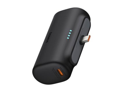 960759 powerbank baseus compact usb c 5000mah black