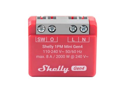 963483 smart switch shelly 1pm mini gen4 wifi zigbee bluetooth matter