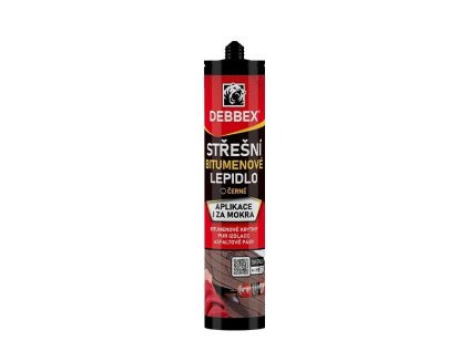 Bitumen roofing adhesive DEBBEX black 310ml