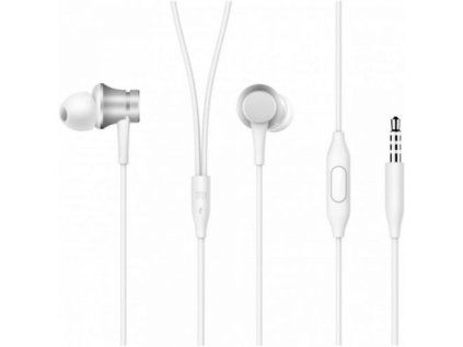 1552179 xiaomi mi in ear earphone basic matte silver eu zbw4355ty
