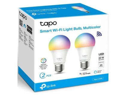 1262376 tp link smart led bulb l530e 2pcs e27 multicolor eu