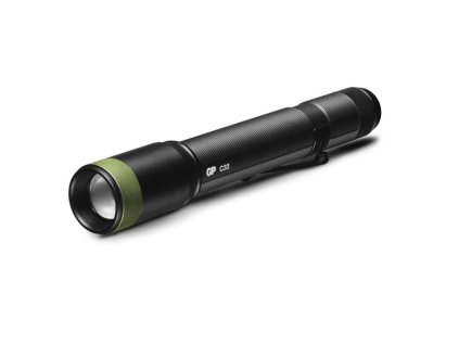 CREE + COB LED handheld flashlight GP C33, 180 lm, 2× AA, focus
